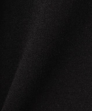 ANY SIS 【洗える】サテンコンビダンボール ワンピース ブラック