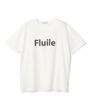 BEIGE， STELLERITE / コットンロゴTシャツ Off