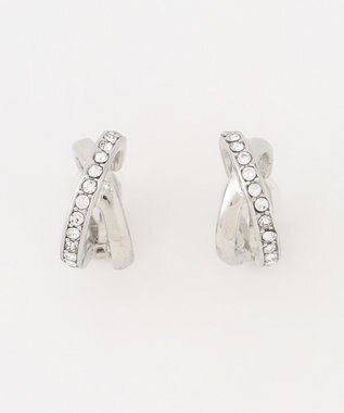 ANY SIS ストーンリング イヤリング シルバー