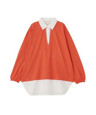 Green Parks 衿レイヤードッキングチュニック