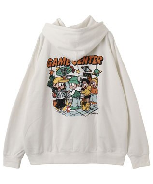 WEGO 【ユニセックス着用ITEM】別注NEW　JACKグラフィックプルパーカー ホワイト