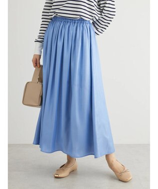 Green Parks ２ｗａｙ　リバーシブルシャイニーチュールスカート Blue