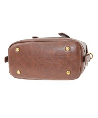 earth music&ecology ウ゛ィンテージライクボストンバッグ Light Brown