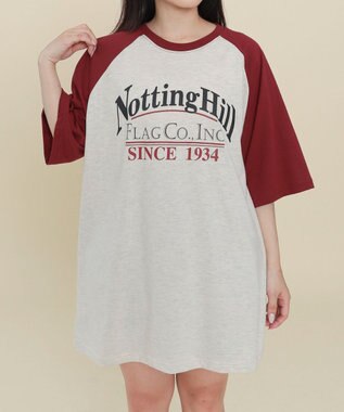 WEGO レタリングラグランT