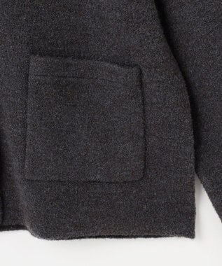 J.PRESS LADIES BOUCLE ニット アウター スレート系