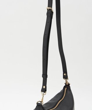 russet ソフトレザーシンプルショルダーバッグ (CE-1328-WEB) Black