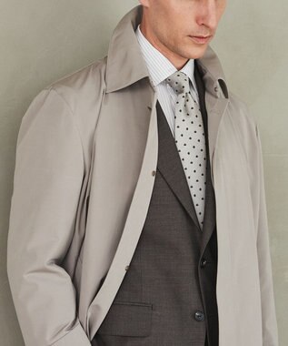 GOTAIRIKU GOTAIRIKU別注【日本製】シルク ネクタイ_オリジナル柄 ベージュ系8