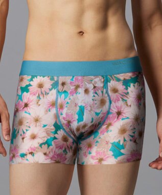 WACOAL MEN WACOAL MEN ボクサーパンツ 【気持ちいいパンツ】 動いてもズレにくい フロントの安定性・快適性 前閉じ 下着 メンズ WT3439 /ワコールメン ターコイズ