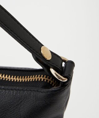 russet ソフトレザーシンプルショルダーバッグ (CE-1328-WEB) Black