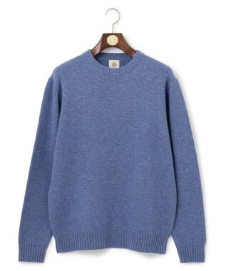 J.PRESS MEN 【WEB限定】クルーネックニット ダルブルー系
