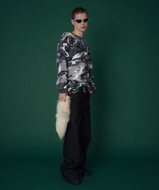 WEGO 【ユニセックス着用ITEM】ワッフルロゴT（長袖） 柄1