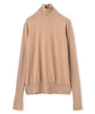 BEIGE， 【洗える】WILLOW / サムホールハイネックニット Milk tea