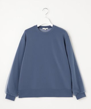 自由区 【カタログ掲載・洗える】マットストレッチダンボール スウェット ブルー