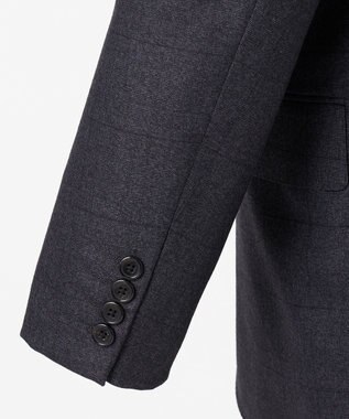 J.PRESS MEN 【ESSENTIAL CLOTHING】ムリネグレナカートチェック スーツ/総裏 グレー系3