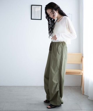 WEGO パラシュートパンツ オリーブ