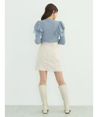 earth music&ecology ミニスカート Beige