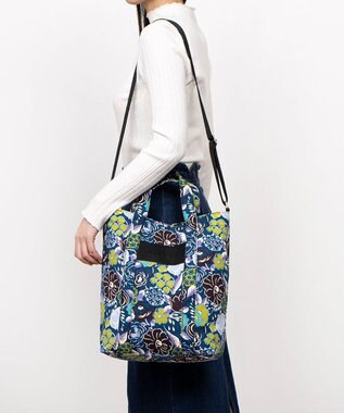 ANNA SUI アーカイブトート トートバッグ ブルー