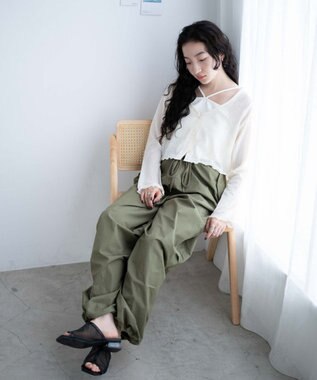 WEGO パラシュートパンツ オリーブ