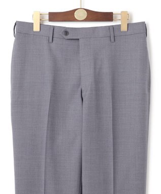 J.PRESS MEN 【ストレッチ / ウォッシャブル可】パワーストレッチウール スラックス ライトグレー系