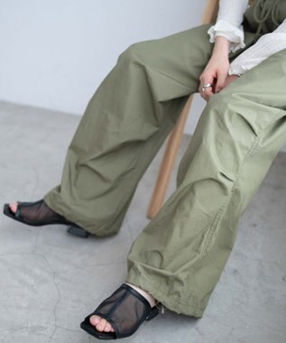 WEGO パラシュートパンツ オリーブ