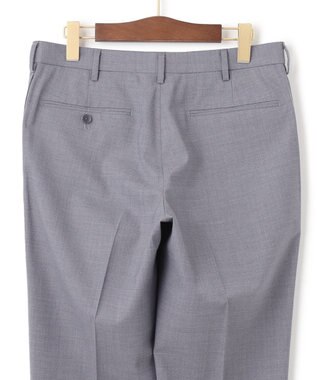 J.PRESS MEN 【ストレッチ / ウォッシャブル可】パワーストレッチウール スラックス ライトグレー系