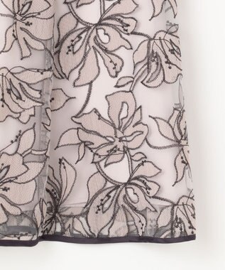 ANY SIS S 【洗える】Nobleエンブロイダリー スカート アイボリー系