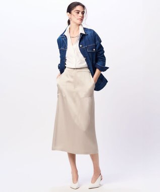 23区 S 【Oggi4月号掲載/洗える】CANCLINI ベーシック シャツ ホワイト系