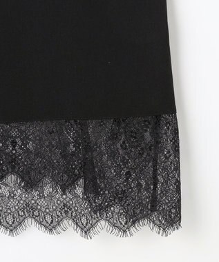 ANY デシンレースキャミソール ブラック