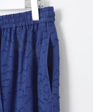23区 L 【SLOW/一部店舗限定】コットンジャカード スカート ブルー系