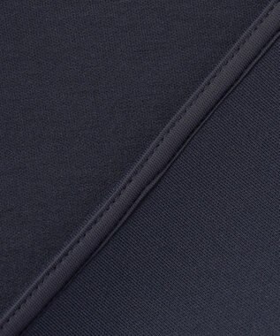 ICB L 【洗える・WEB限定カラーあり】コンパクトダブルフェイス トップス ネイビー系［WEB限定］