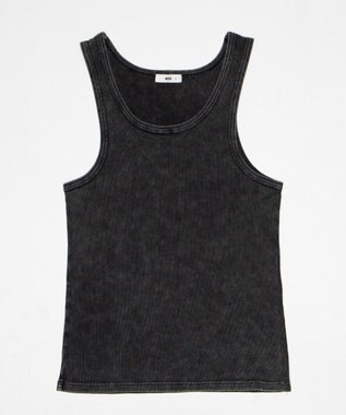 WEGO コットンリブタンクトップ ブラックその他