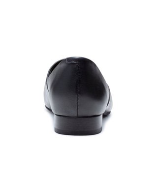 REGAL FOOT COMMUNITY 【リーガルレディース】F38R 甲深フラットシューズ フラットシューズ ブラック