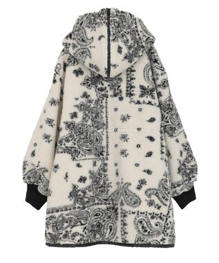 Green Parks ■ＥＳＣＡＲ　ペイズリーボアフードコート Ivory