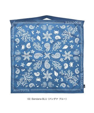 ROOTOTE 3659【ルートート】SC.タブロー50.クール-A 02：バンダナ ブルー