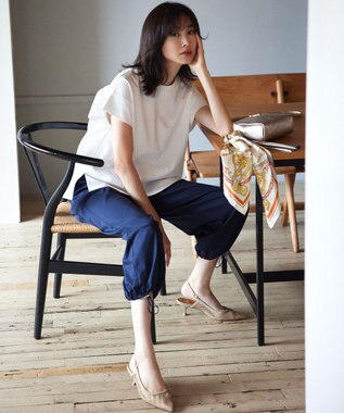 ポリエステルレーヨンツイル パンツ