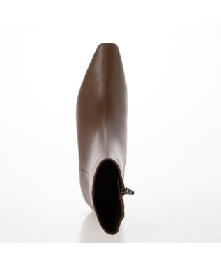 Riz raffinee <Riz raffinee>スクエアプレーンブーツ ブラウン