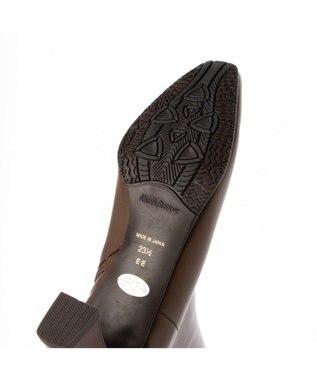 Riz raffinee <Riz raffinee>スクエアプレーンブーツ ブラウン