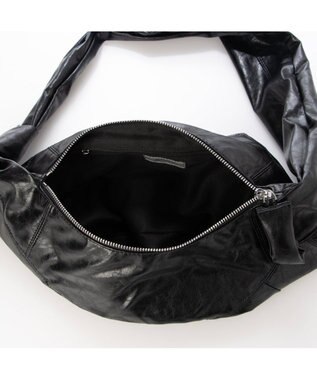 UNBILLION カシュカシュ cachecache / ムーン型ボディバッグ ブラック