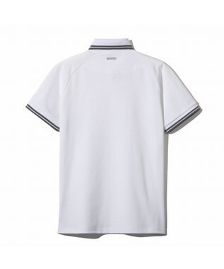 ZERO HALLIBURTON 【吸水速乾・UVケア】 ダブルラインベーシック鹿の子ポロシャツ ZHG-W5S4a 82977 ホワイト