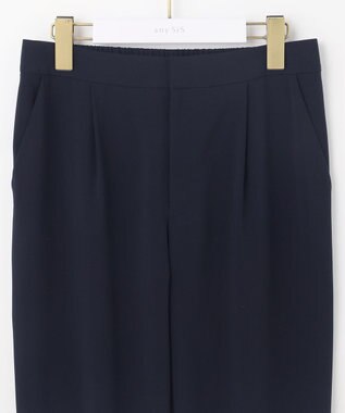 ANY SIS 【セットアップ可】セレモニーダブルクロス テーパードパンツ ネイビー