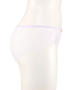 San-ai Resort（三愛水着楽園） エレガントコレクション【2503】デザインバックレースショーツ パープル