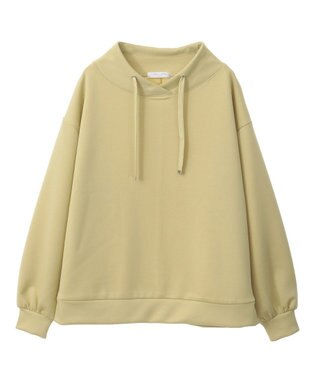 Green Parks ダンボール抜け衿プルオーバー Lime Green