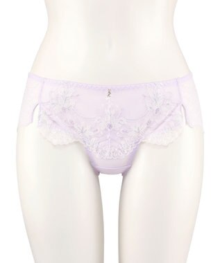 San-ai Resort（三愛水着楽園） エレガントコレクション【2503】デザインバックレースショーツ パープル