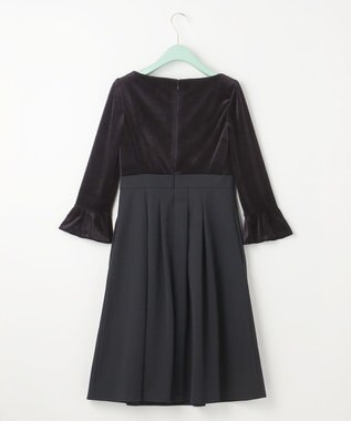 TOCCA 【洗える】FOGGY MIST ドレス ブラック系