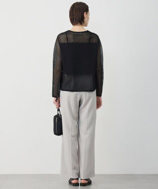 ICB L 【先行予約】 ハイツイストドライメッシュ ワイドストレートパンツ トープ