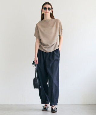 BEIGE， LIATRIS / ドロスト ドルマンブラウス Flax