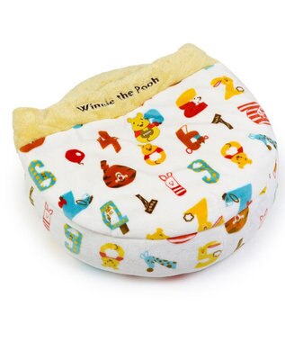 PET PARADISE ディズニー くまのプーさん 丸型寝袋 遠赤外線 《数字柄》 60cm 数字柄