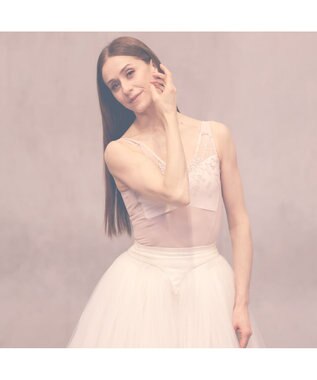 Chacott ◎【Nela ライン】ノースリーブレオタード ヨーロピアンピンク