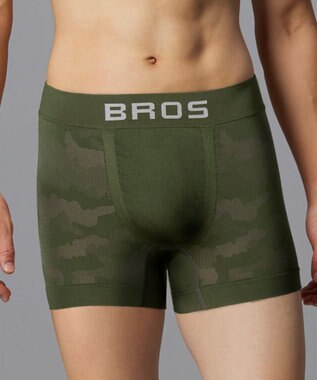WACOAL MEN ボクサーパンツ 【EVERYDAY BOXER】 吸汗速乾 立体成型 前閉じ 下着 メンズ GT3491 /ブロス バイ ワコールメン オリーブ