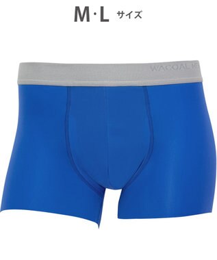 WACOAL MEN WACOAL MEN 【気持ちいいパンツ】 ボクサーパンツ 動きにフィット フロントの安定性・快適性 フリーなカッティング(裾部分) 通気性(肌側) 前閉じ 下着 メンズ WT3418 /ワコールメン